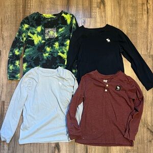 Abercrombie Kids Long Sleeve Shirt Bundle